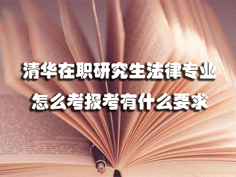 清华在职研究生法律专业怎么考报考有什么要求？