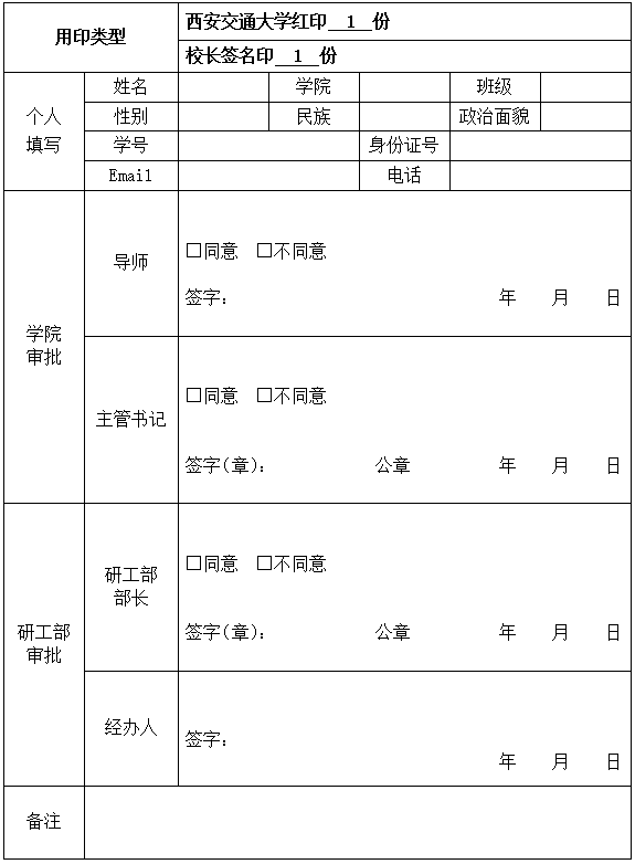 西安交通大学在职研究生在读证明如何办理?